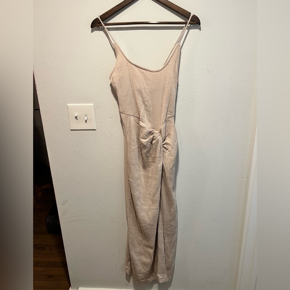 Free People midi cream colored dress, Size S.